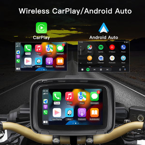 Autoabc 5 inch xe máy màn hình video không dây Apple Carplay Android Auto xách tay Navigation GPS IPX7 hiển thị không thấm nước - Product Image 2