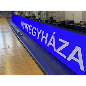 P10 10Mm Sport Led Banner Wall Indoor Basketball Led Publicity Board Led Screen Display For Sports Stadium