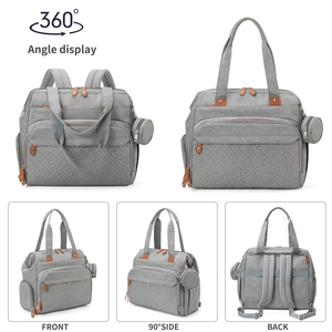 Sacs à <span class=keywords><strong>langer</strong></span> multifonctionnels pour mamans, vente en gros d'usine BSCI, sacs à <span class=keywords><strong>dos</strong></span> de maternité, sacs de voyage avec matelas à <span class=keywords><strong>langer</strong></span> - Product Image 3