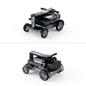 CE Electric Lightweight Foldable Automatic 250W Brushless Motor Long-Range Ultra <b>light</b> Carbon Fiber Mobility Scooter For Senior - Product Image 4