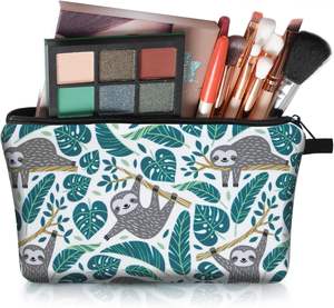 Bolsa <span class=keywords><strong>de</strong></span> Cosméticos <span class=keywords><strong>de</strong></span> Lona Sibba Fashion, Estuche con Cierre <span class=keywords><strong>para</strong></span> Organizar y Guardar Artículos <span class=keywords><strong>de</strong></span> Belleza, <span class=keywords><strong>Maquillaje</strong></span> y Accesorios <span class=keywords><strong>de</strong></span> Viaje <span class=keywords><strong>para</strong></span> <span class=keywords><strong>Adolescentes</strong></span> - Product Image 2