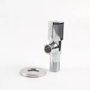 Двухсторонний Угловой клапан 1/2 дюйма, двухсторонний водяной туалет, угловой мини-клапан, угловой клапан