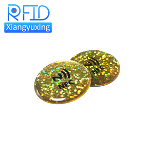 NFC sticker 215 13.56MHz iso14443a chống kim loại dính trên điện thoại NFC chip RFID cho phương tiện truyền thông xã hội - Product Image 6