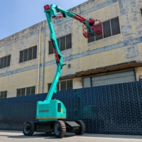 Platform Pengangkat Hidrolik, Alat Angkat Manusia, Creeper, Mesin Pengangkat Konstruksi, Troli, Articulating Boom Lift