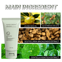 Gel nettoyant visage liquide à base de plantes MAYCHEER - Exfoliant, éclaircissant, blanchissant et lissant pour tous types de peaux, format voyage