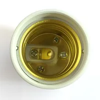 Adaptateur de support de lampe LED GU24 à E27/E26 Convertissez votre socle à broches (GU24) en douille d'ampoule standard à visser (E26/E27)