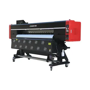 1.8m PVC Stretch Ceiling Film Printing Digital Inkjet Eco Solvent Printer With i3200 Head