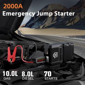 Nueva Llegada Inalámbrico 6000mAh Neumático Compresor <span class=keywords><strong>de</strong></span> aire Abrazadera inteligente 2000A Batería <span class=keywords><strong>de</strong></span> <span class=keywords><strong>coche</strong></span> Arrancador <span class=keywords><strong>de</strong></span> batería Banco <span class=keywords><strong>de</strong></span> energía - Product Image 4