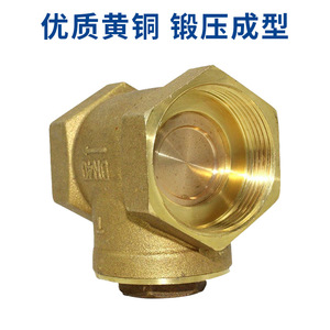 เช็ควาล์วโมริริเวอร์ DN40 แบบแนวนอน โครงสร้างใบพัดเดี่ยว วาล์วกันน้ำไหลย้อนกลับแบบตรงผ่าน - Product Image 3