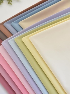 ผ้าทวิลล์ผ้าฝ้ายแท้สีพื้นเนื้อแน่น ผ้าซักทรายความหนาแน่นสูง สำหรับเสื้อผ้าทำงาน กางเกง เสื้อผ้าเด็ก - Product Image 3