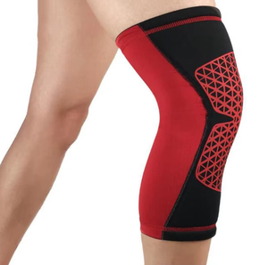 Genouillères Brace Support Set Néoprène Matériel pour VTT Cyclisme Danse Descente Équitation Moto Genou Protecteur - Product Image 6