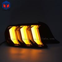 LED-Wasserblitz-Blinklicht EU-Version Rückleuchte für Mustang 2015-2020