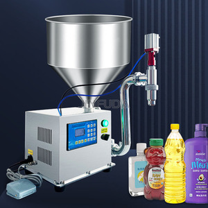 Machine de remplissage semi-automatique de bureau à pompe à engrenages pour détergent, huile, crème, aliments, pâte à souder, liquides visqueux, haute précision 1% - Product Image 3