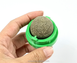 Piruleta de Hierba Gatera Ecológica, Juguete de Pelota de Pared de Gato de Estilo Clásico, Animación Interactiva de Plástico para Mascotas, Aperitivos para Gatos, Embalaje en Caja de Juguetes - Product Image 2