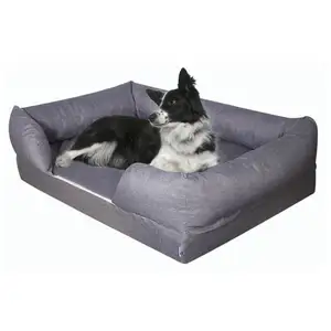 Новый модный роскошный диван для собак, кровать для собак среднего и большого размера