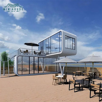 Solution de site de glamping de luxe, cabine Apple insonorisée préfabriquée, hôtel capsule élégant