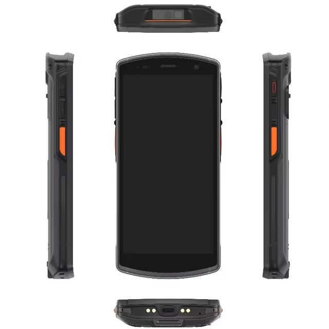 CT58C Rugged Android 12/14 PDA Smartphone Industrial NFC Handheld 1D 2D Barcode Scanner with IP67 BT5.0 5000mAh Battery 4G