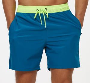 กางเกงขาสั้นชายหาดผ้าแคนวาสทรงสปอร์ตเอวกลาง ยืดได้<span class=keywords><strong>สี</strong></span>่ทิศทาง มีซิปกระเป๋า ผ้าเนื้อดี <span class=keywords><strong>รีวิว</strong></span>ดี - Product Image 6