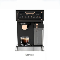 Machine à Espresso Semi-Automatique Italienne pour Maison et Bureau avec Vapeur pour Mousse de Lait Conforme aux Réglementations Européennes et Américaines