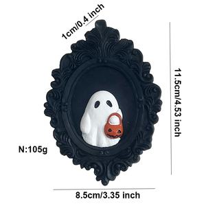 Idées de nouveaux produits 2026 : Ornement suspendu fantôme d'<span class=keywords><strong>Halloween</strong></span> en résine, décoration de <span class=keywords><strong>porte</strong></span> pour la décoration intérieure et les décorations murales de fête - Product Image 1