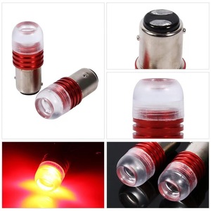 Lampe de voiture <span class=keywords><strong>LED</strong></span> 1156 1157 BA15S P21W Lentille en silice Cob Lampe de clignotant à haute luminosité pour moteur automobile S25 Flash stroboscopique <span class=keywords><strong>Ampoule</strong></span> de lampe de recul - Product Image 6