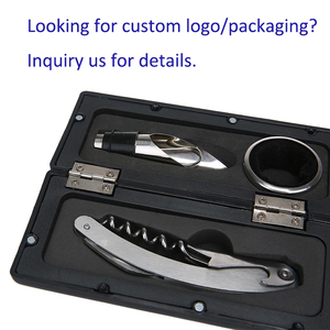 Engraved Logo Tool Kit Opener Bottle <strong>Wine</strong> Accessory <strong>Gift</strong> <strong>Set</strong> - Product Image 6