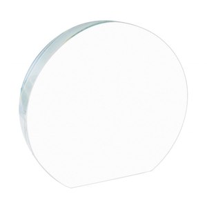 Half-Round 120x110mm <b>Glass</b> <b>Drinkware</b> for Sublimation - Product Image 2