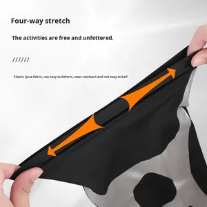 Genouillères de sport respirantes antidérapantes en tricot de compression en <span class=keywords><strong>polyester</strong></span> pour hommes et femmes, basketball, football, cyclisme en plein air - Product Image 2