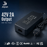 Chargeur de vélo électrique compatible Bosch 42V 2A pour batterie lithium-ion 36V, adaptateur d'alimentation pour vélo électrique