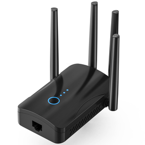 US 1200Mbps Dual Band <span class=keywords><strong>WiFi</strong></span> Repetidor Booster Long <span class=keywords><strong>Range</strong></span> 2,4G <span class=keywords><strong>Extender</strong></span> y 5G Amplificador de señal Repetidor inalámbrico <span class=keywords><strong>WiFi</strong></span> Booster - Product Image 1
