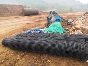 عالية الشد ألياف بازلتية شبكة جيوجريد المغلفة القار 100-100kn/m الفيبرجلاس جيوجريد 100kn Fo الطريق و جسر الرصيف - Product Image 6