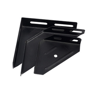 Bed Corner <b>Brackets</b> Steel Triangular Support Fixed Angle Iron Frame Hardware Accessories Durable Modern Simple Design - Product Image 1