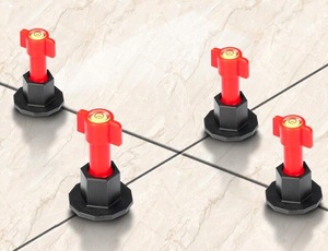 <span class=keywords><strong>Pince</strong></span> d'entretoises de localisateur de niveleur de carreaux en plastique moderne de type T pour murs de construction système de nivellement de carreaux pour appartements - Product Image 5