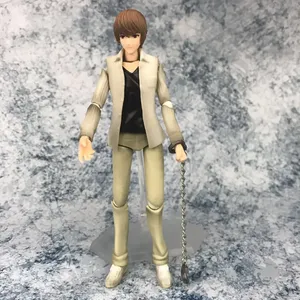 Figurine d'action Anime <span class=keywords><strong>Death</strong></span> <span class=keywords><strong>Note</strong></span>-Figutto Figma PVC Modèle de Yagami Light Cadeau parfait pour les collectionneurs État neuf - Product Image 5