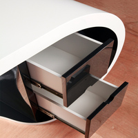 Bureau de travail moderne de luxe en bois, design populaire, bureau de travail Google