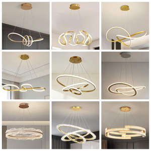 Commercio all'ingrosso e al dettaglio camera da letto soggiorno luce pendente popolare e pratico negozio di abbigliamento ristorante 7 5 testa lampadario - Product Image 3