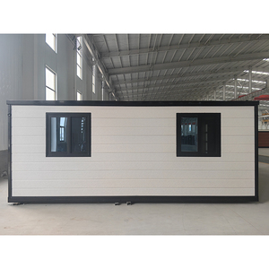 Màu Trắng Tinh Khiết Và Đơn Giản Phong Cách Giá Cả Hợp Lý 20 Ft <span class=keywords><strong>Modular</strong></span> Nhà Đúc Sẵn Prefab Mở Rộng Container Nhà - Product Image 3