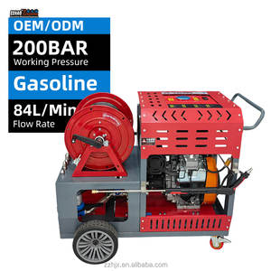 Herramienta Multifuncional para Limpieza de Tuberías, Lavadora a Presión Comercial <span class=keywords><strong>con</strong></span> Largo Alcance, Desatascador de Drenajes Versátil - Product Image 5