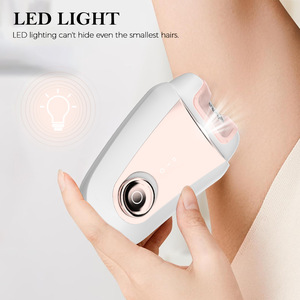 Épilateur électrique 2 en 1 pour femmes avec 32 pinces à épiler et tête de rasage, modèle Le 506 - Product Image 3