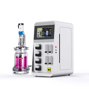Customizable Benchtop Glass Bioreactor 10l Bio Fermenter