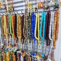 Chapelet de perles de prière musulmane, bijou pour prière islamique, vente en gros, 33 pièces