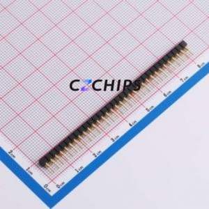 SS-132-G-2 Pin Socket Through hole Component (THT),P=2.54mm Connector 2.54mm Round Hole Through Hole Single Row - Product Image 2