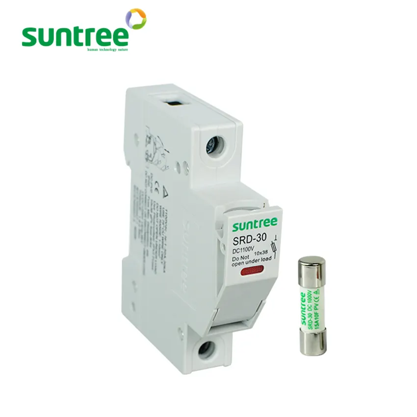 Высококачественный SRD-30 DC 1000V 15A держатель предохранителя солнечной панели и соединитель предохранителей прошли сертификацию TUV CE