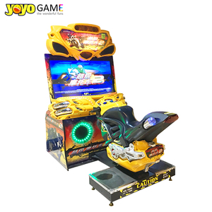 Machine de jeu d'arcade en fibre de verre <span class=keywords><strong>FF</strong></span> Super Bikes 2, simulateur de conduite de moto, jeux de course en ligne, équipement de divertissement intérieur - Product Image 2