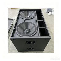 Enceinte de sonorisation professionnelle DJ haute puissance pour extérieur, système audio de scène, enceintes avec double subwoofer 18 pouces 8006