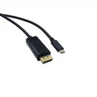 2M USB-C zu DisplayPort 1.2 Kabel, 4K60Hz Anschluss für Computer TV Projektor Mobiltelefon Projektionsbildschirm Kabel