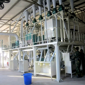 Ligne de production de farine de blé et de maïs 15TPD, petit moulin à farine de blé et de maïs automatique, équipement de traitement de la farine - Product Image 1
