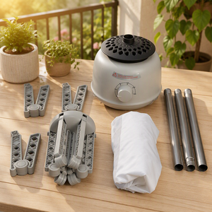 Sèche-linge rond portable 1200W à prix abordable, sèche-linge compact pour la maison - Product Image 2