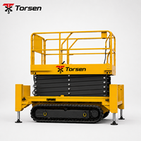 Plataforma Elevadora de Tijera Autopropulsada Torsen OEM ODM de 8-15.8m para Distribuidores e Importadores
