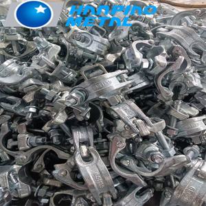 Acoplador Giratorio para Andamios Hanpiao, <span class=keywords><strong>Hierro</strong></span> Fundido y Acero, 48.6x48.6mm, Galvanizado en Caliente, Estándar EN74/BS1139, <span class=keywords><strong>Escalera</strong></span> de Oficina - Product Image 5